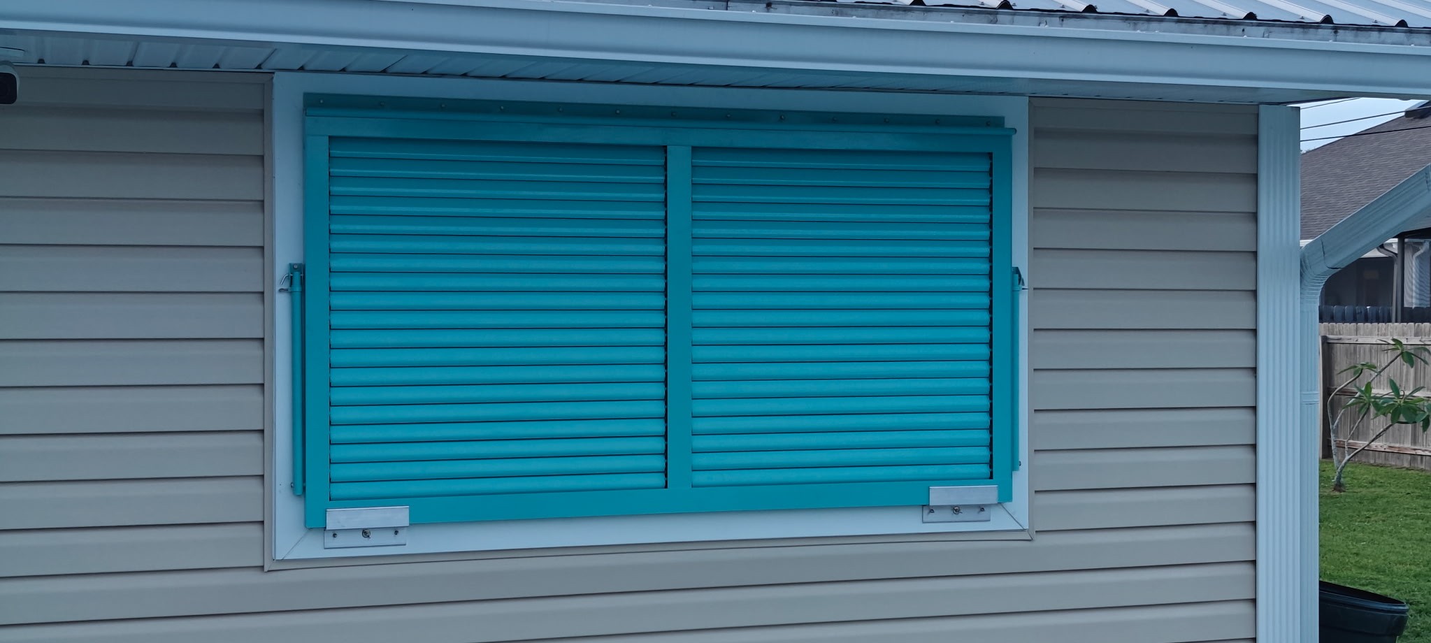 Preview of hurricane shutter installations